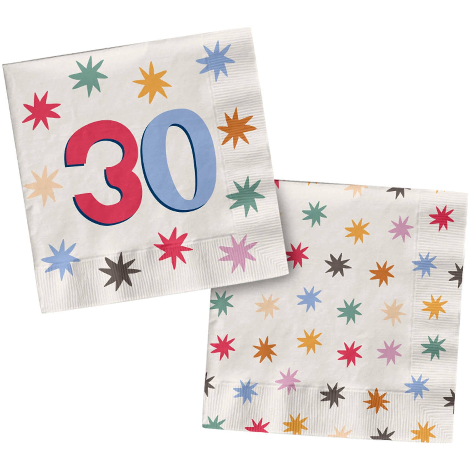 20x Serviette 30 bunt 33cm