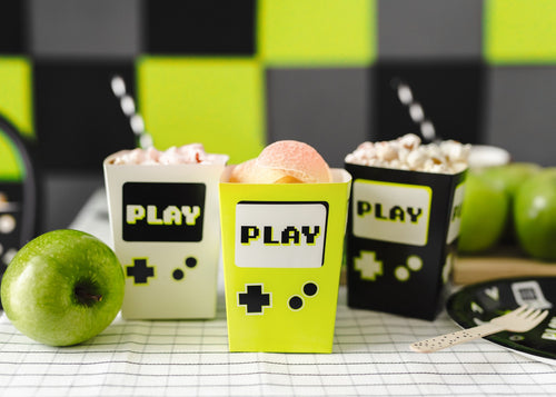6x Popcornbox Game on 12cm