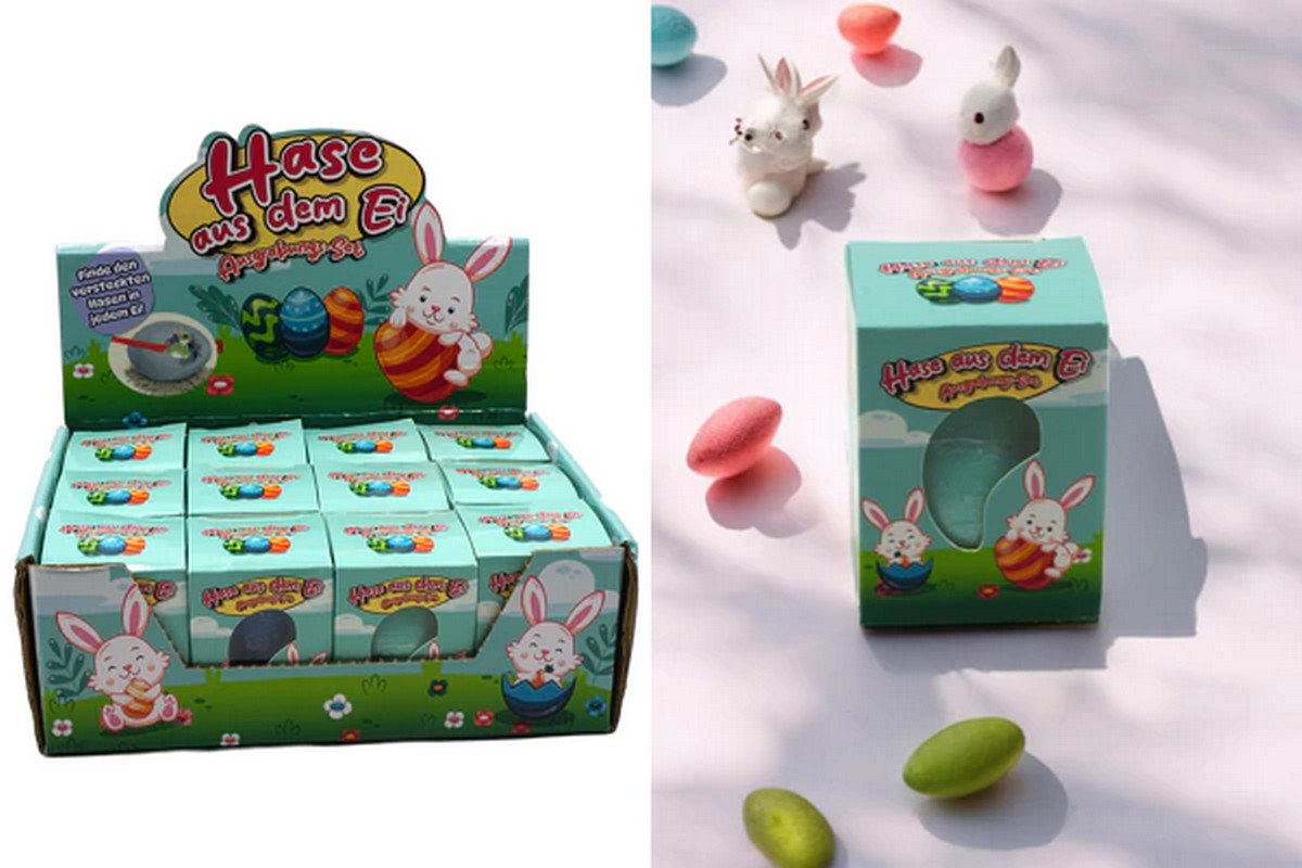 Ausgrabung Set "DIG IT" EI mit Hase 7cm