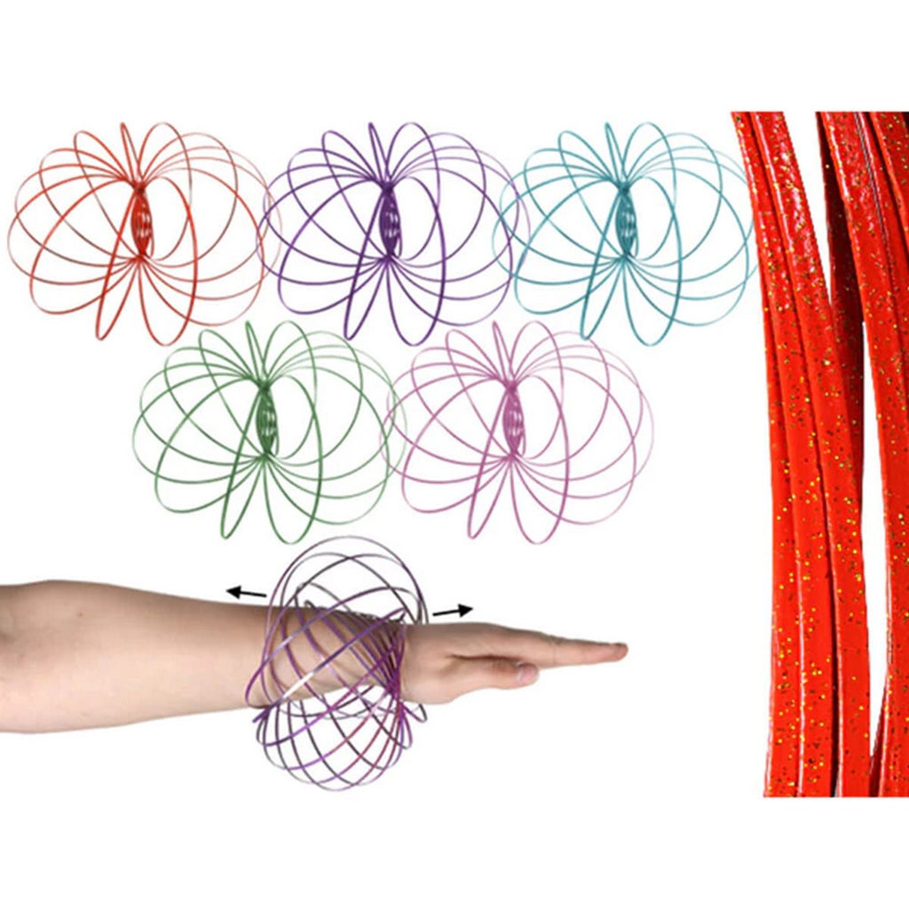 Magic Ring Spirale Glitter 13cm 5fach sortiert