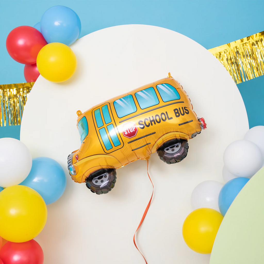Folienballon Schulbus 55cm