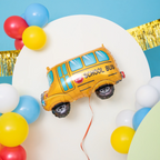 Folienballon Schulbus 55cm