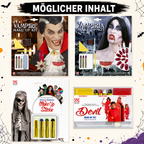 Mega Mystery Box Halloween Deko – mind. 75 € Warenwert – Überraschungsbox