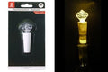 Flaschenkorken Acryl LED Diamant weiß