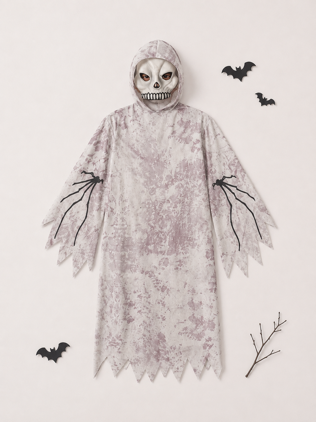 Kostüm Geist Kinder (4-6 Jahre) 110cm Robe & Maske