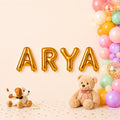 Folienballon Schriftzug weibliche Namen (Arya) 35cm Höhe