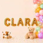 Folienballon Schriftzug weibliche Namen (Clara) 35cm Höhe