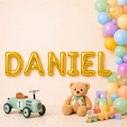 Folienballon Schriftzug männliche Namen (Daniel) 35cm Höhe