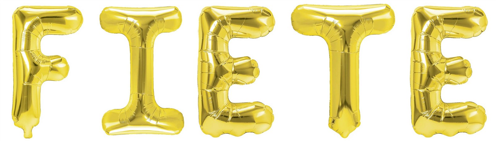 Folienballon Schriftzug männliche Namen (Fiete) 35cm Höhe