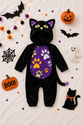 Kostüm Katze schwarz Baby (6-12M)