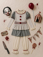 Kostüm Horror Clown Kinder (5-6)