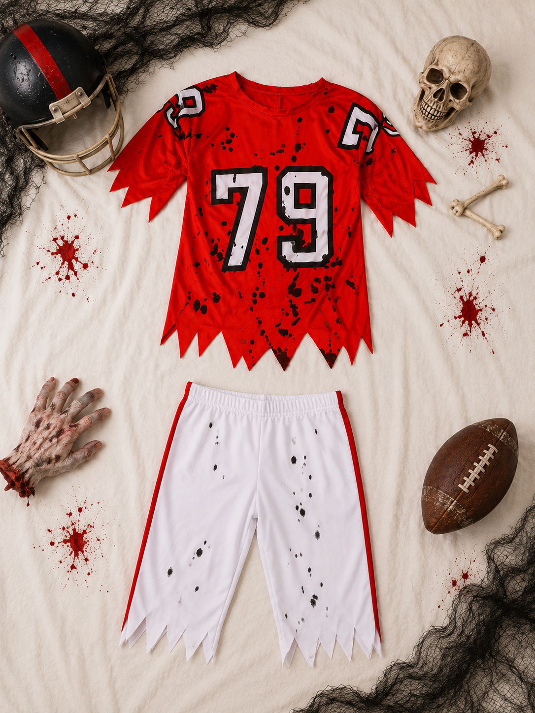 Kostüm Zombie Footballspieler