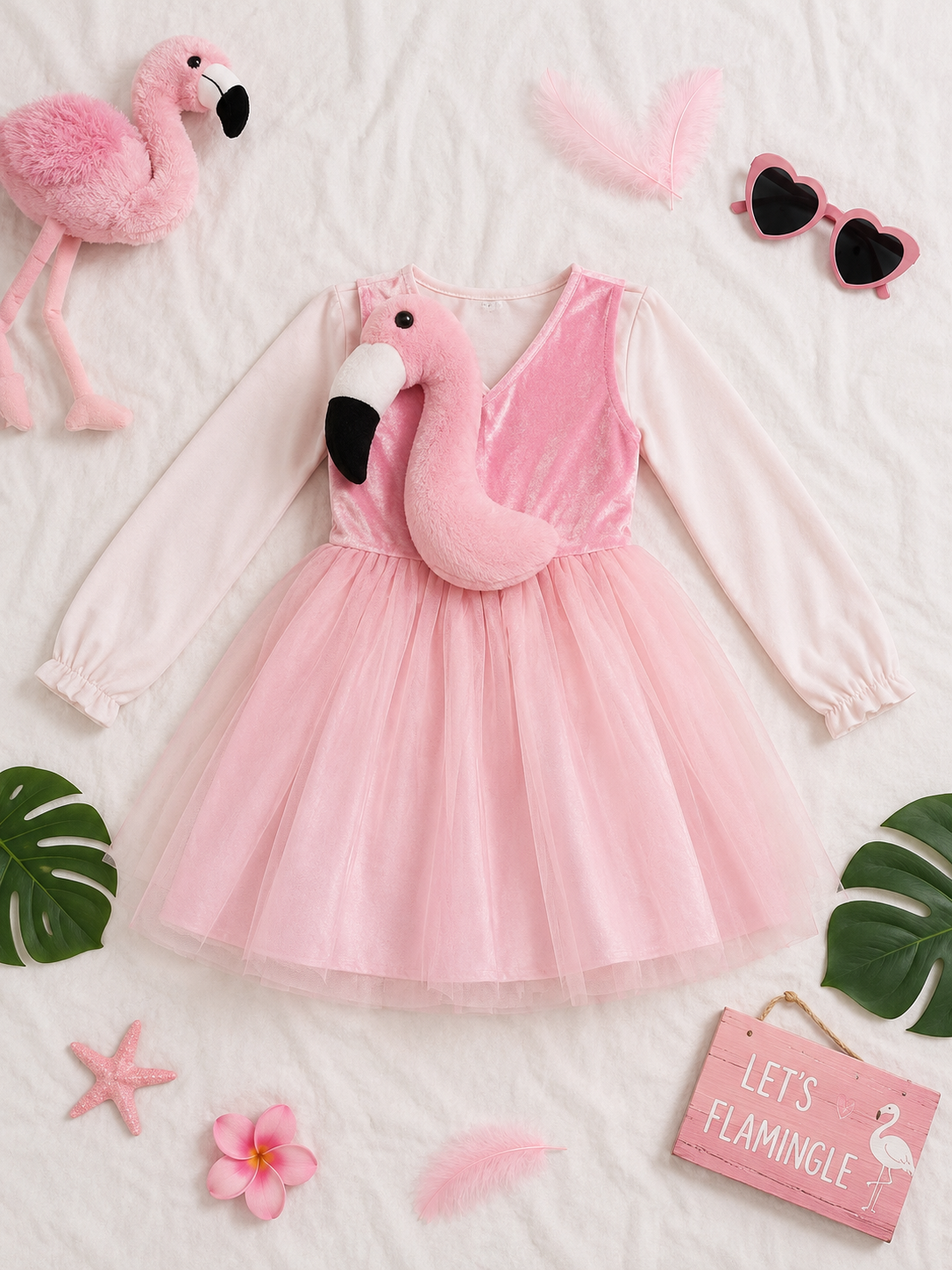 Kostüm Flamingo (3-4)