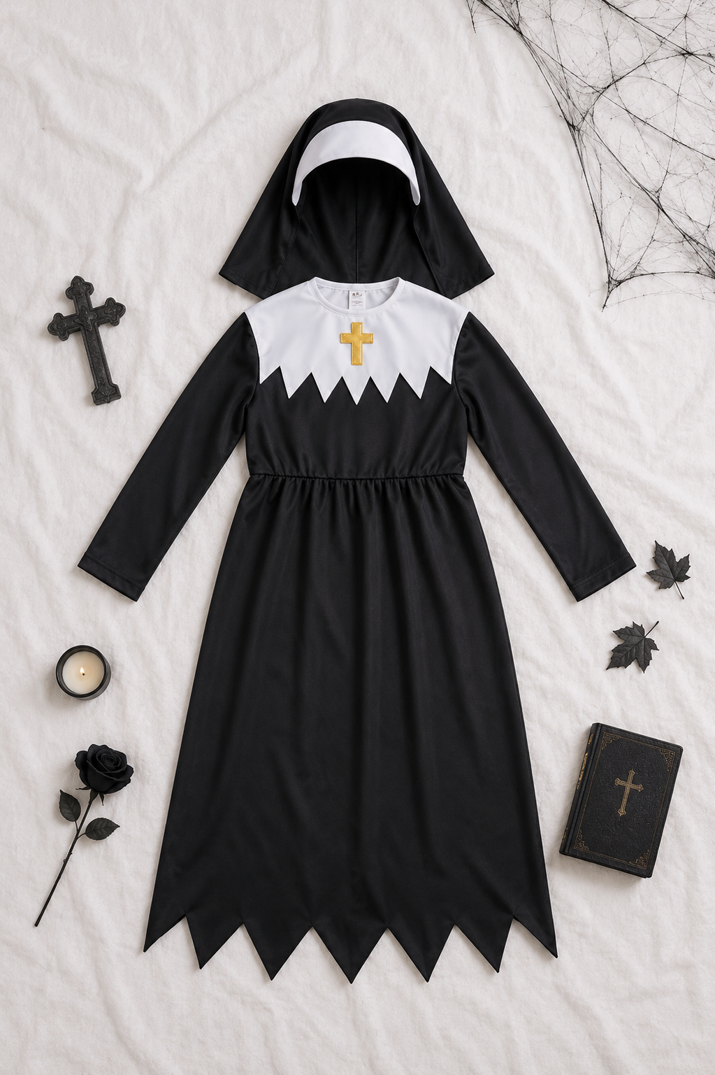 Kostüm Nonne Kinder (7-9)