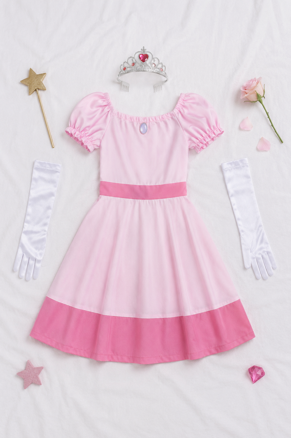 Kostüm Prinzessin Peach (10-12)