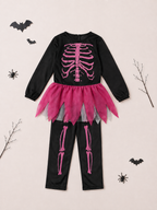 Kostüm Teufel Mädchen (4-6 Jahre) 116cm Kleid und Hörner