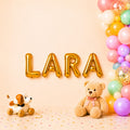 Folienballon Schriftzug weibliche Namen (Lara) 35cm Höhe