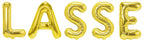 Folienballon Schriftzug männliche Namen (Lasse) 35cm Höhe
