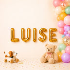 Folienballon Schriftzug weibliche Namen (Luise) 35cm Höhe