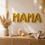 Folienballon Schriftzug (Mama) - Gold, 35 cm