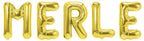 Folienballon Schriftzug weibliche Namen (Merle) 35cm Höhe