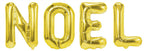 Folienballon Schriftzug männliche Namen (Noel) 35cm Höhe