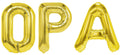 Folienballon Schriftzug (Opa) - Gold, 35 cm
