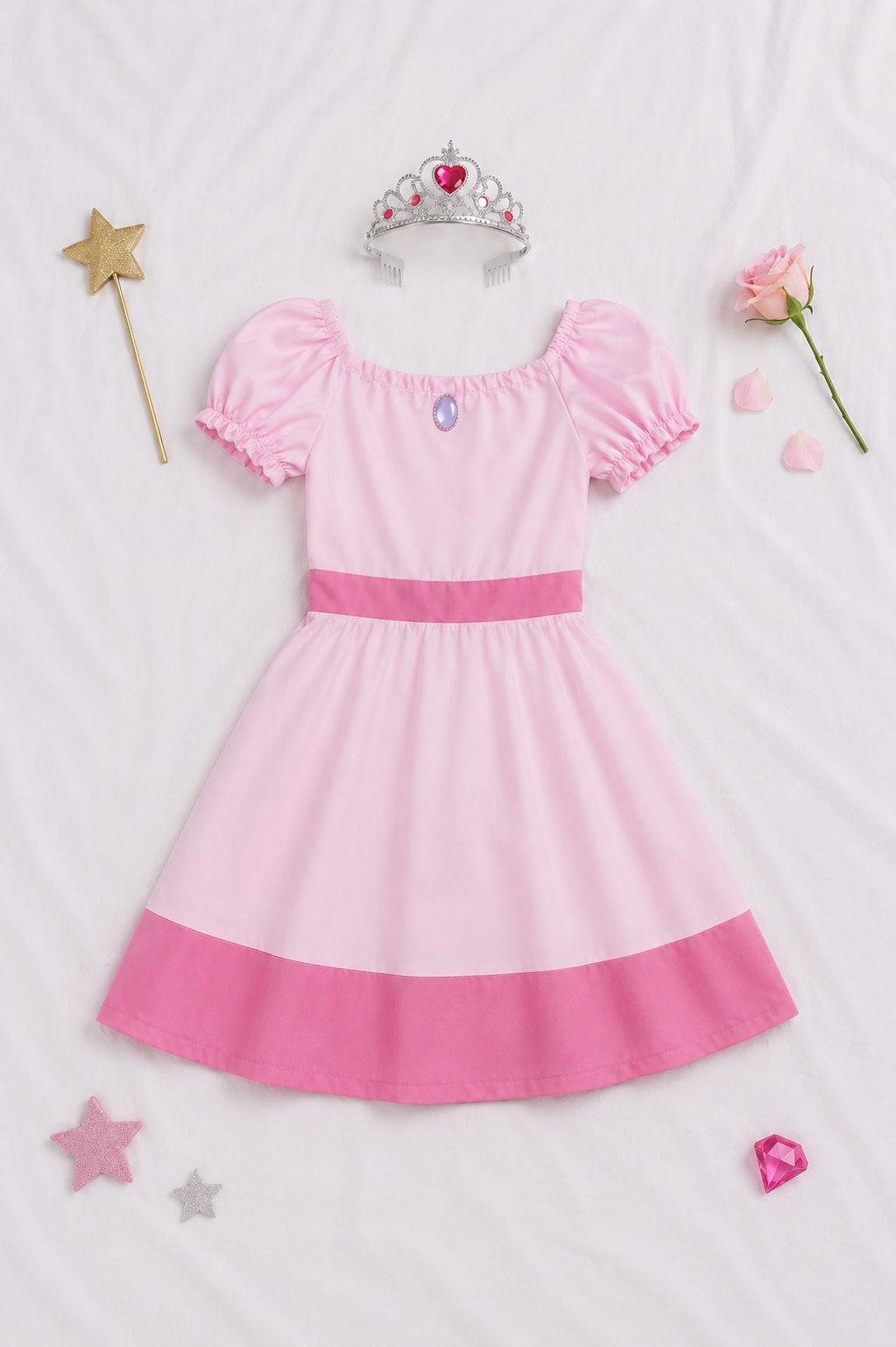 Kostüm Prinzessin Peach (10-12)
