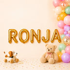 Folienballon Schriftzug weibliche Namen (Ronja) 35cm Höhe