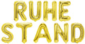 Folienballon Schriftzug (Ruhestand) - Gold, 35 cm
