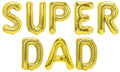 Folienballon Schriftzug (Superdad) - Gold, 35 cm