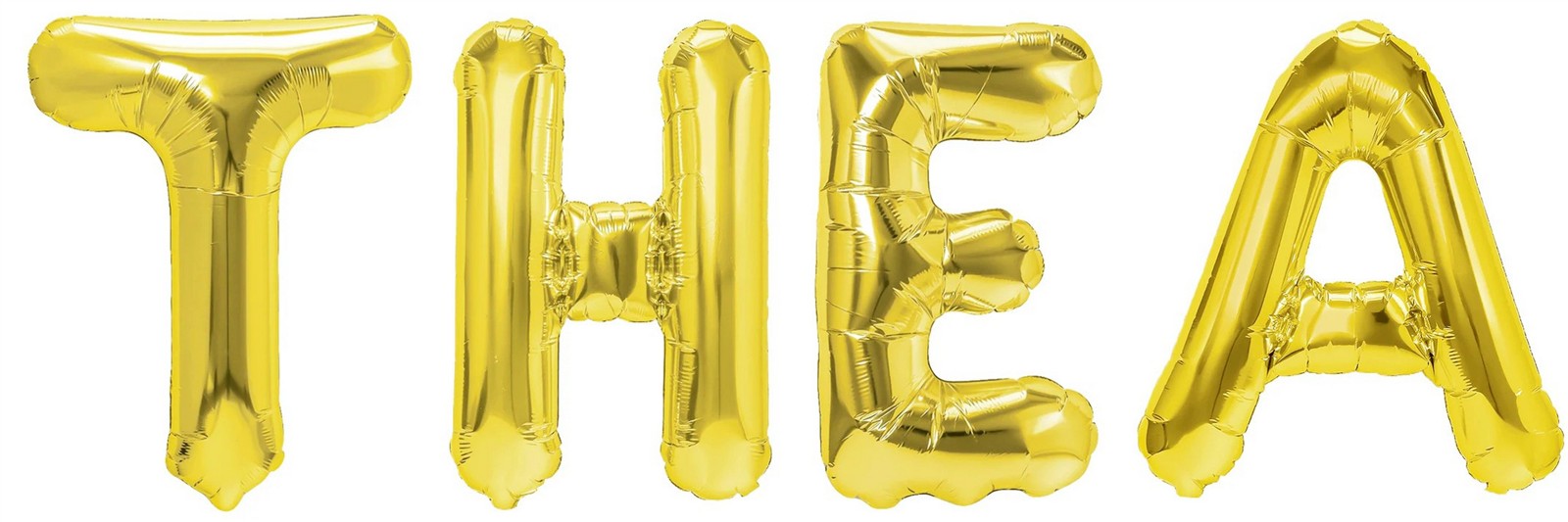 Folienballon Schriftzug weibliche Namen (Thea) 35cm Höhe