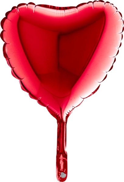 Mini Folienballon Herz rot