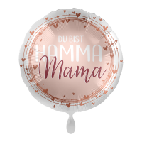 Folienballon Hamma Mama 45cm rund rosa