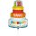 Mini Folienballon Geburtstagstorte
