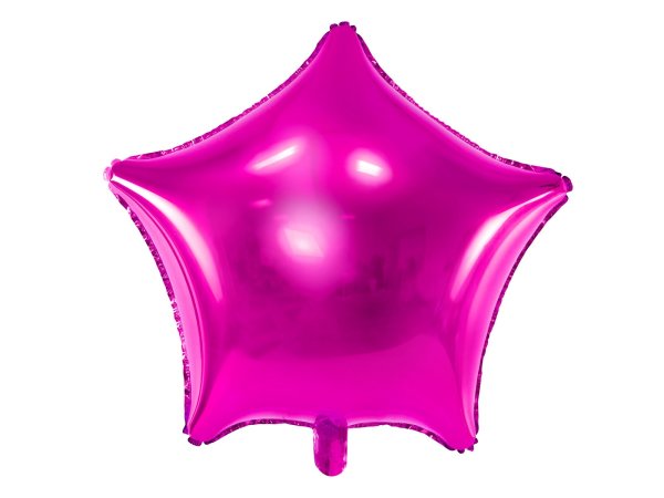 Folienballon Stern pink 45cm