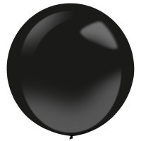 Latexballon schwarz Gender Reveal 60cm