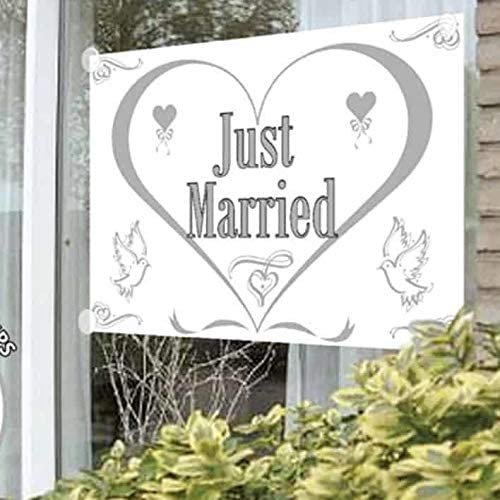 Banner Just Married 100 x 150cm
