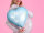 Folienballon Herz hellblau Mom to Be 45cm