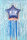 Folienballon Stern navy blau Happy Birthday 50cm
