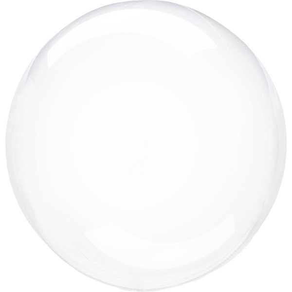 Deco Bubble Ballon crystal 45cm