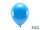 100x Latexballon ECO blau metallic 26cm