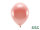 100x Latexballon ECO rosegold metallic 26cm