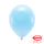50x Latexballon Premium 170 - Pastel Blue 30cm
