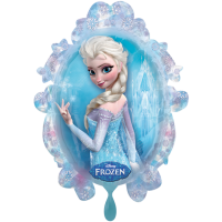 Folienballon Frozen Elsa blau 78cm