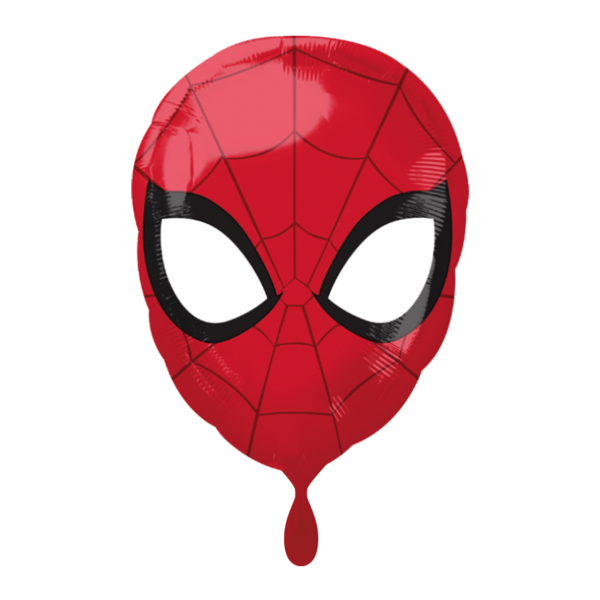 Folienballon Spiderman rot 45cm