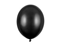 10x Latexballon Strong schwarz metallic 30cm