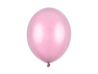 10x Latexballon Strong rosa metallic 30cm