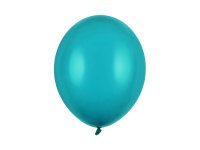 10x Latexballon Strong türkis pastell 30cm