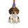 Mini Folienballon Hund Happy Birthday